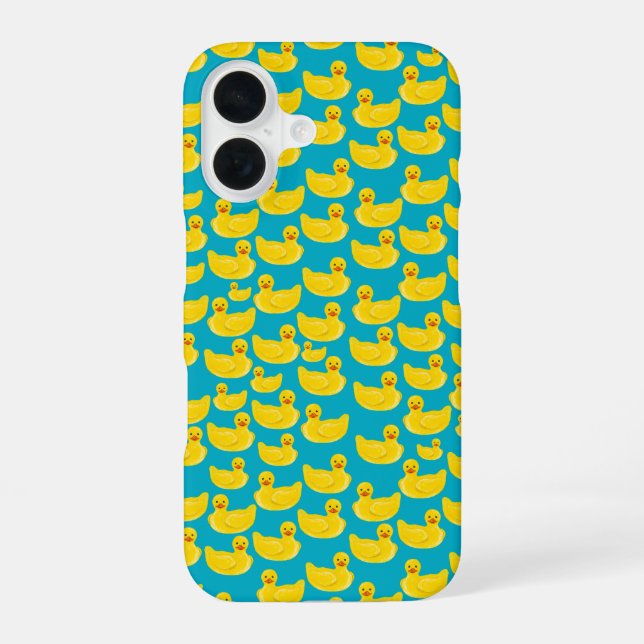 Rubber duck pattern iphone case (Back)