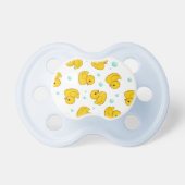 Rubber Duck Pattern Pacifier (Front)