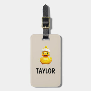 Rubber Duck Personalized Colorful Bag Backpack Luggage Tag