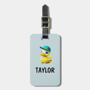 Rubber Duck Personalized Colorful Bag Backpack Luggage Tag