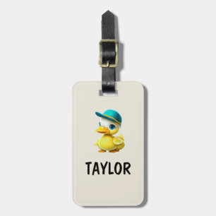 Rubber Duck Personalized Colorful Bag Backpack Luggage Tag