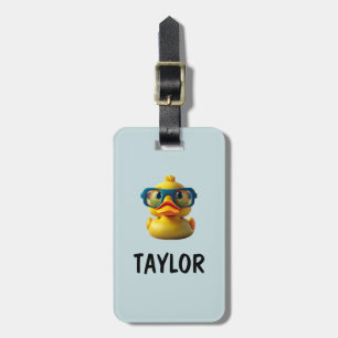 Rubber Duck Personalized Colorful Bag Backpack Luggage Tag