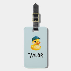 Rubber Duck Personalized Colorful Bag Backpack Luggage Tag