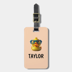 Rubber Duck Personalized Colorful Bag Backpack Luggage Tag