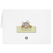 Rubber Duck Playing Chicken Cards (Back Horizontal)