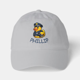 Rubber Duck Police Officer Youth Dad Hat