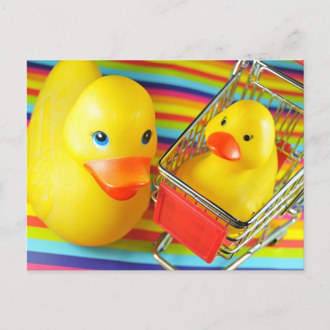 Rubber duck postcard (Front)