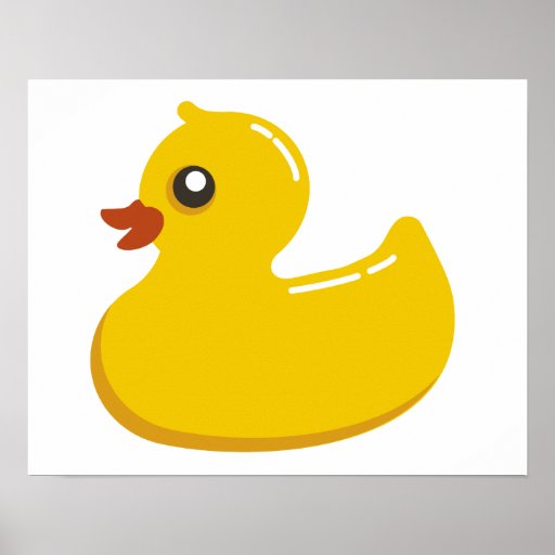 Rubber Duck Poster | Zazzle