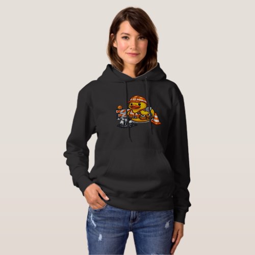 Rubber Duck Road Worker Hoodie