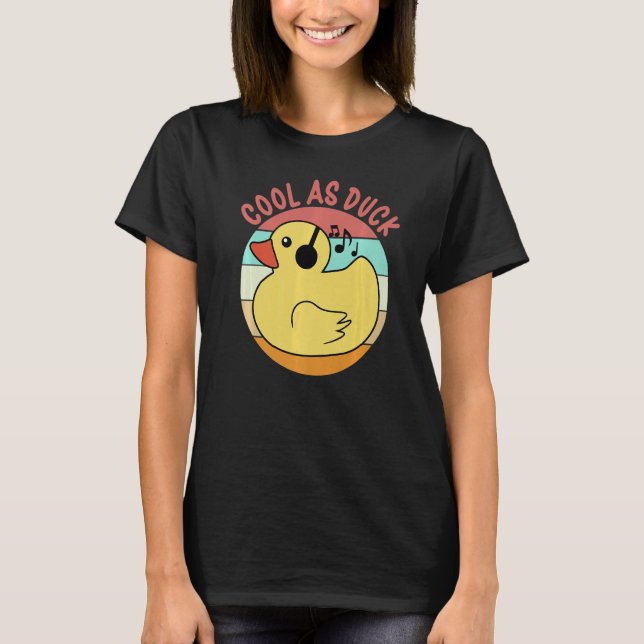 Rubber Duck Rubber Ducks Duck  Bathroom Bubble T-Shirt (Front)