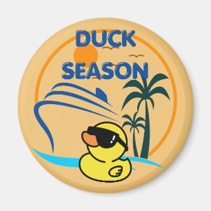 Rubber Duck Season Door Magnet