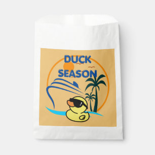 Rubber Duck Season Favor Bag