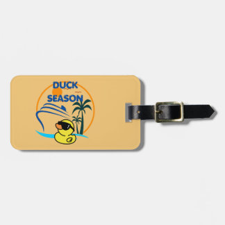 Rubber Duck Season Luggage Tag