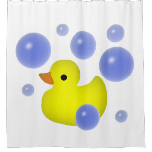 Rubber Duck Shower Curtain