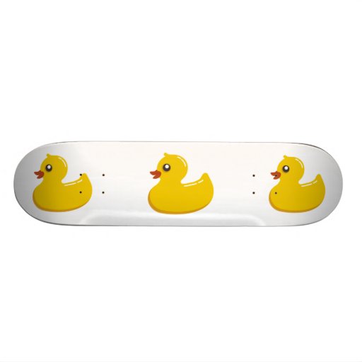 Rubber Duck Skate Board | Zazzle