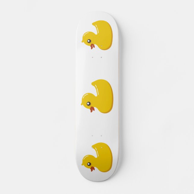 Rubber Duck Skateboard Deck (Front)