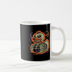 Rubber Duck Skeleton Rubber Duckie Costume Party Coffee Mug