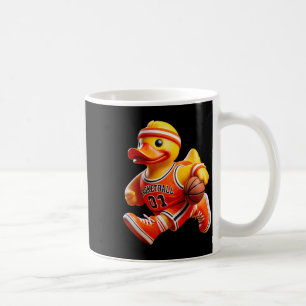 Rubber Duck Sketll Player Ducky Duckie Men Women K Coffee Mug