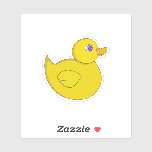 Rubber Duck Sticker (Sheet)