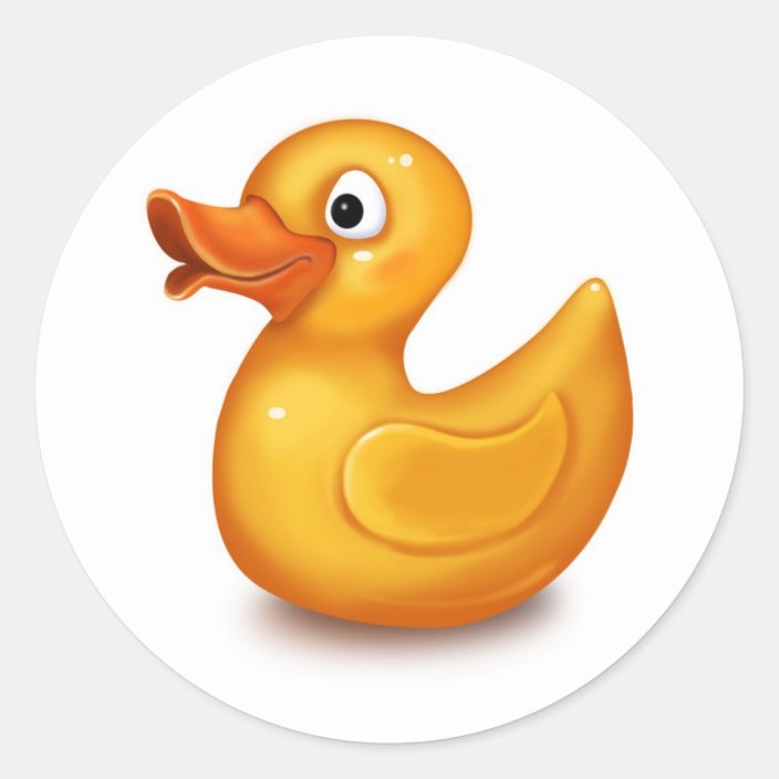 Rubber Duck Sticker