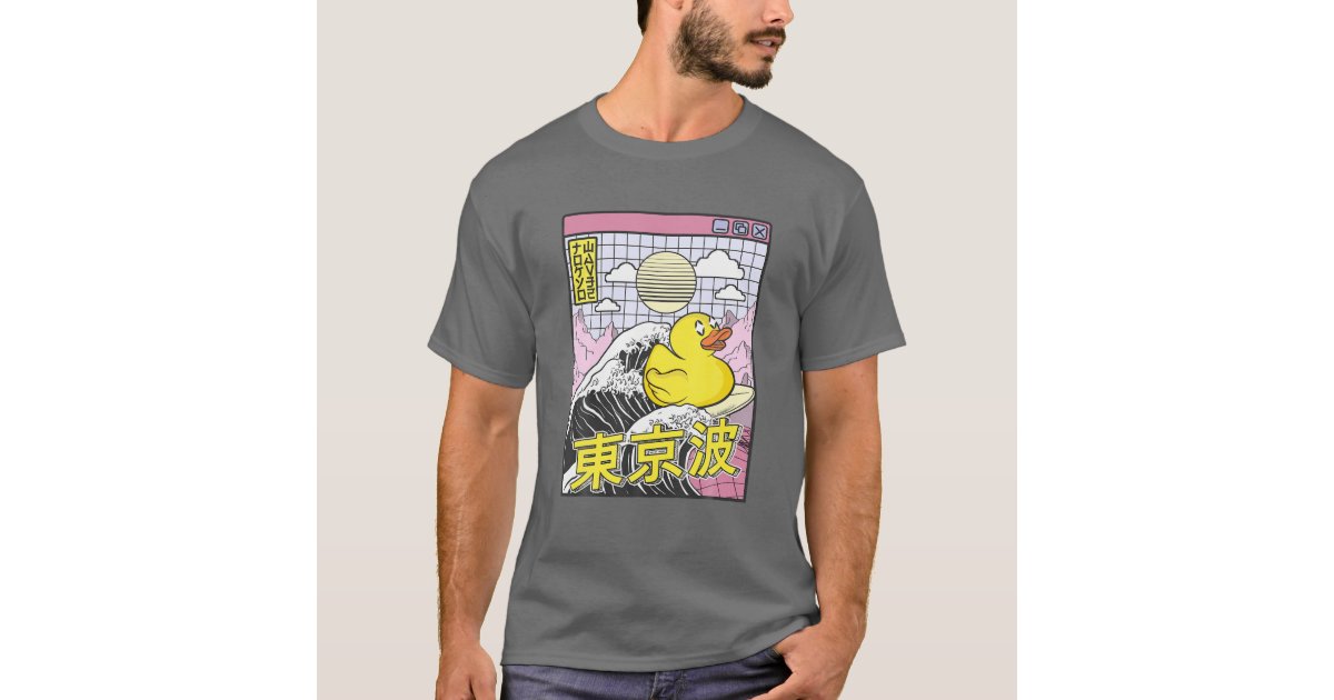 Kanagawa rubber duck t-shirt