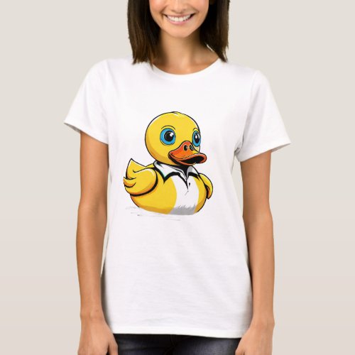 Rubber duck T_shirt model 2