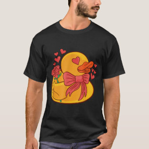 Rubber Duck Valentines Day Rubber Duckie T-Shirt