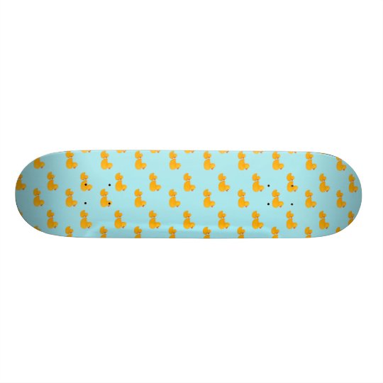 Rubber duck wallpaper skateboard deck | Zazzle.com