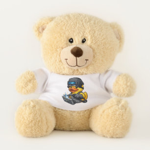Rubber Duck Welder Teddy Bear
