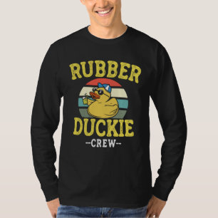 Rubber Duck Yellow Duckie Crew Bath Ducks Duckling T-Shirt