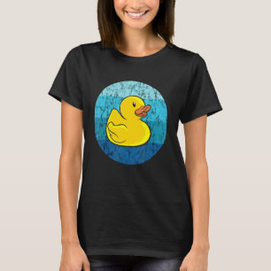 Rubber Duck Yellow Rubber Duck Vintage Retro Rubbe T-Shirt