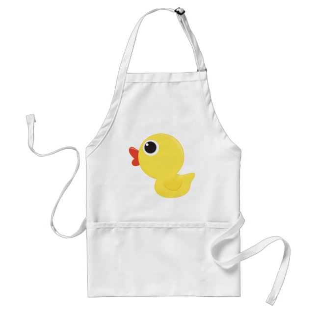 Rubber Duckie Adult Apron (Front)