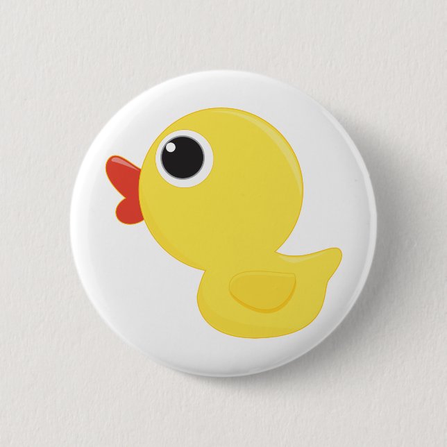 Rubber Duckie Button (Front)