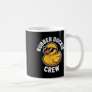 Rubber Duckie Crew Enjoying The Cruise Ship Vacati Coffee Mug