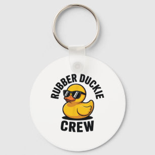 Rubber Duckie Crew Love Rubber Duck Showers Th Keychain