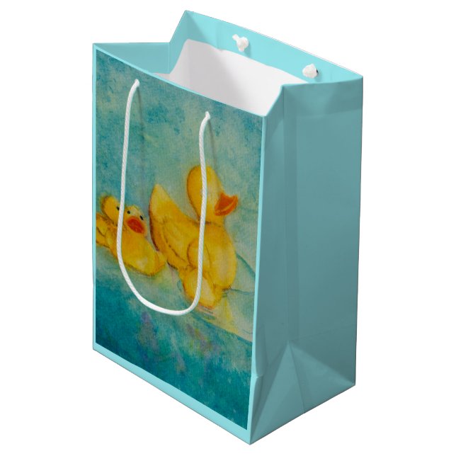 Rubber Duckie Gift Bag (Front Angled)