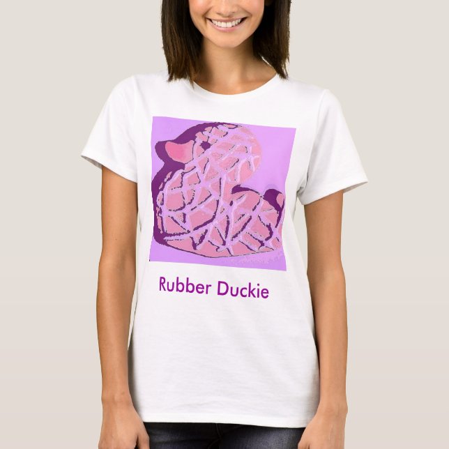 Rubber Duckie Pop Art T-Shirt (Front)
