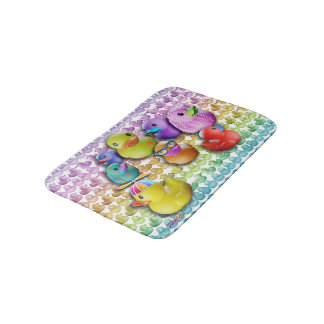 RUBBER DUCKIES BATHROOM MAT