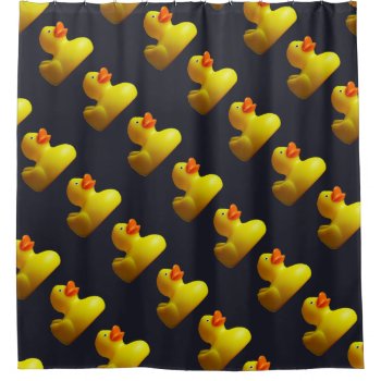 Rubber Duckies Shower Curtain by zarenmusic at Zazzle