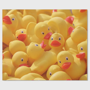 Rubber Duckies Wrapping Paper