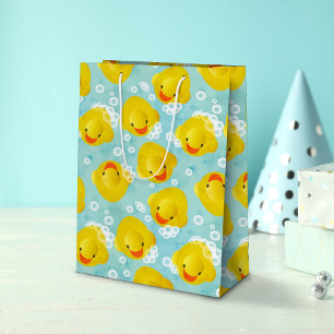 Rubber Ducks Bath Pattern Medium Gift Bag