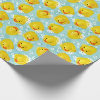 Rubber Ducks Bath Pattern