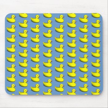 Rubber Ducks Mouse Pad by Emangl3D at Zazzle