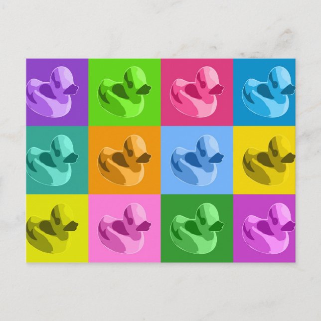 Rubber Ducks Postcard (Front)