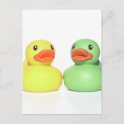 Rubber Ducks Postcard