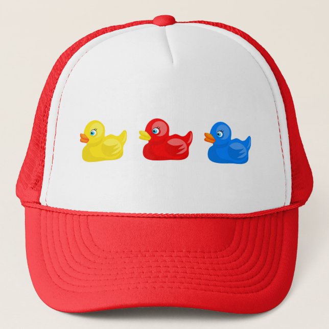Rubber Ducks Trucker Hat (Front)