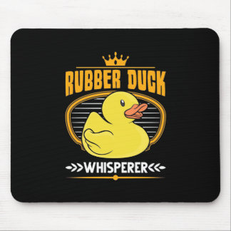 Rubber Ducks Whisperer Mouse Pad