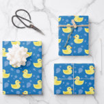 Rubber Ducks Wrapping Paper Sheets