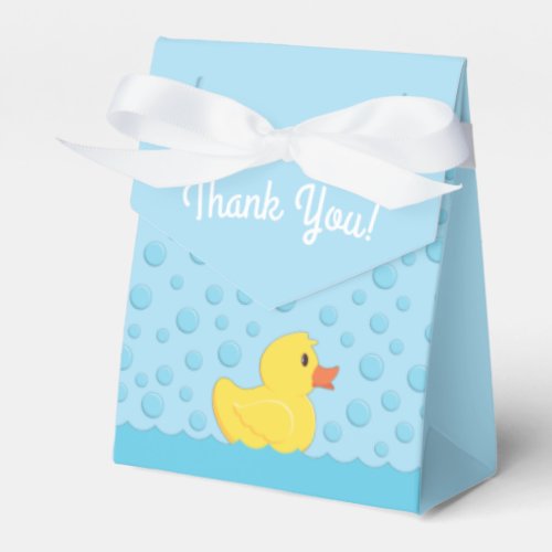 Rubber Ducky 1st Birthday Party Kids Baby Favor Boxes