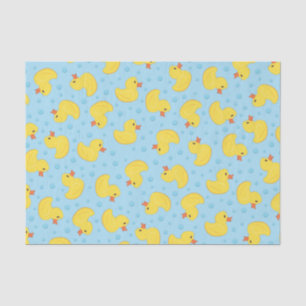 Rubber Ducky 1st Birthday Party Kids Baby Tissue Paper
